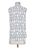 Ann Taylor 100% Polyester White Sleeveless Blouse Size XS - photo 2