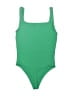 Babaton Solid Green One Piece Swimsuit Size XS - photo 2