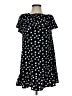 Merona 100% Polyester Polka Dots Black Casual Dress Size XS - photo 1