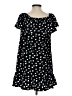 Merona 100% Polyester Polka Dots Black Casual Dress Size XS - photo 2