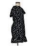 Merona 100% Polyester Polka Dots Black Casual Dress Size XS - photo 4
