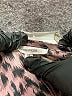 Maurices 100% Polyester Pink Sleeveless Blouse Size L - photo 7