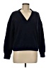 Free Assembly Solid Blue Pullover Sweater Size M - photo 1