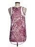 Pink Rose 100% Polyester Burgundy Sleeveless Blouse Size M - photo 2