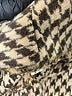 Unbranded 100% Polyester Houndstooth Brown Blazer Size L - photo 7