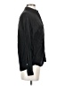 Karen Scott 100% Rayon Black Long Sleeve Button-Down Shirt Size P (petite) - photo 4