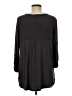 Pleione 100% Rayon Black 3/4 Sleeve Blouse Size M - photo 2