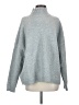 Mimosa Solid Gray Turtleneck Sweater Size S - photo 1
