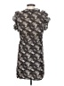 THML 100% Rayon Paisley Gray Casual Dress Size XS - photo 2