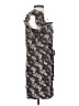 THML 100% Rayon Paisley Gray Casual Dress Size XS - photo 4