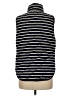 J.Crew 100% Polyester Stripes Black Vest Size M - photo 2