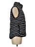 J.Crew 100% Polyester Stripes Black Vest Size M - photo 4