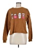 Shein 100% Polyester Brown Sweatshirt Size 6 - photo 1