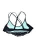 Bikini Nation Black Swimsuit Top Size L - photo 2