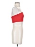 Shein 100% Polyester Red Tube Top Size 4 - photo 4