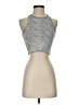 Strut This Silver Tank Top Size S - photo 1
