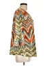 New Directions Orange 3/4 Sleeve Blouse Size L - photo 4