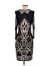 Venus Paisley Black Cocktail Dress Size M - photo 2
