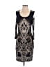 Venus Paisley Black Cocktail Dress Size M - photo 1