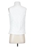 Straight Down 100% Polyester White Vest Size S - photo 2