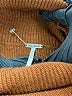 Free People Brown Turtleneck Sweater Size XS - photo 7