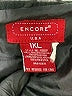 Encore 100% Polyester Graphic Black Jacket Size 1X - photo 6
