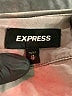 Express 100% Lyocell Gray Raincoat Size XS - photo 6