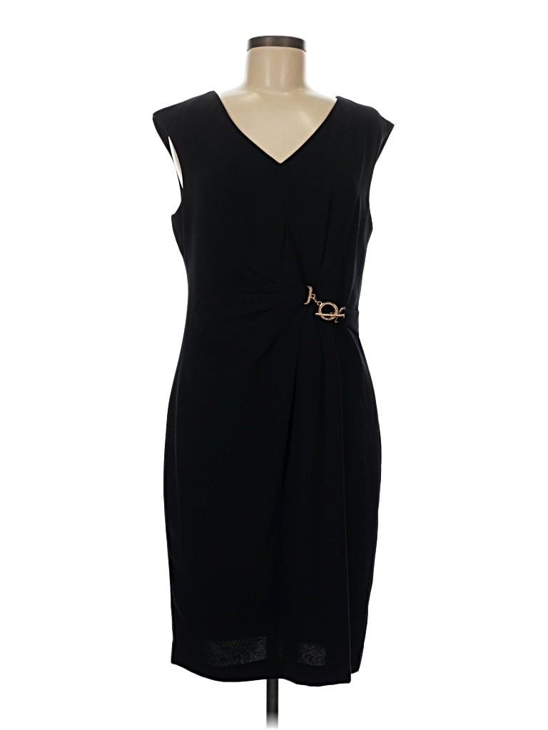Pre-owned Ivanka Trump Cocktail Dress In Black