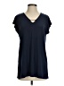 Cato Blue Short Sleeve Top Size S - photo 1
