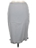 Express Solid Gray Casual Skirt Size 7 - 8 - photo 2