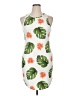 Forever 21 Plus Tropical White Casual Dress Size 1X - photo 1