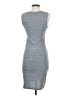 Leith Solid Gray Casual Dress Size S - photo 2