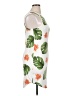 Forever 21 Plus Tropical White Casual Dress Size 1X - photo 4