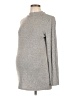 Pink Blush Gray Turtleneck Sweater Size L - photo 1