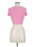 Zara Pink Short Sleeve Turtleneck Size M - photo 2