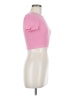 Zara Pink Short Sleeve Turtleneck Size M - photo 4