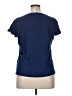 Assorted Brands 100% Cotton Blue Short Sleeve Top Size 0X - photo 2