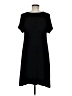 Old Navy Solid Black Casual Dress Size M - photo 2