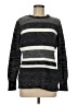 Studio Works Stripes Gray Pullover Sweater Size M - photo 1