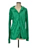 Unbranded Green Long Sleeve Blouse Size M - photo 1