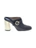Valentina Rangoni Blue Black Mule/Clog Size 8 - photo 1