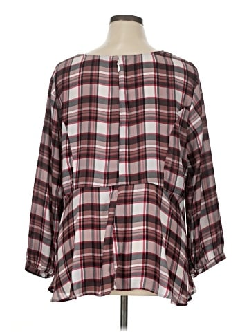 Torrid 3/4 Sleeve Blouse (view 2)