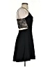 Lush Solid Black Cocktail Dress Size S - photo 4