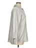 Maison d' Amelie Stripes Silver Long Sleeve Blouse Size XL - photo 4