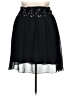 System 100% Polyester Solid Black Casual Skirt Size 1X - photo 2