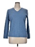 Basic Editions Blue 3/4 Sleeve T-Shirt Size XL - photo 1