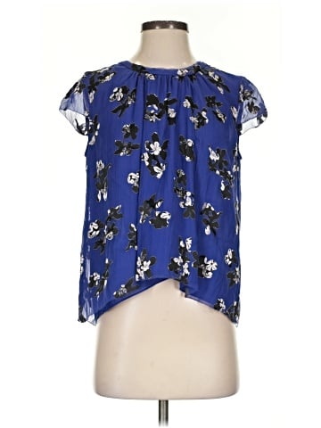 Rebecca Taylor Short Sleeve Blouse (view 1)