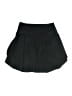 Unbranded Solid Black Casual Skirt Size M - photo 2