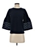 J.Crew 100% Cotton Blue 3/4 Sleeve Top Size XXS - photo 1