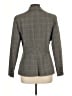 Signature by Larry Levine Plaid Gray Blazer Size 10 - photo 2